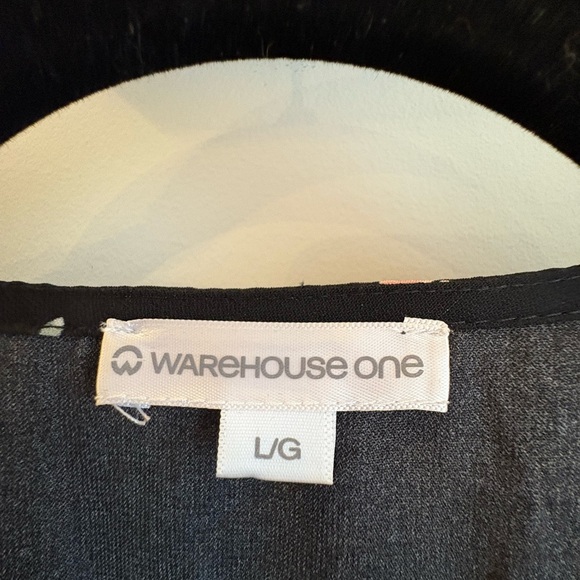 Floral Black Dress with open shoulders - Picture 2 of 5